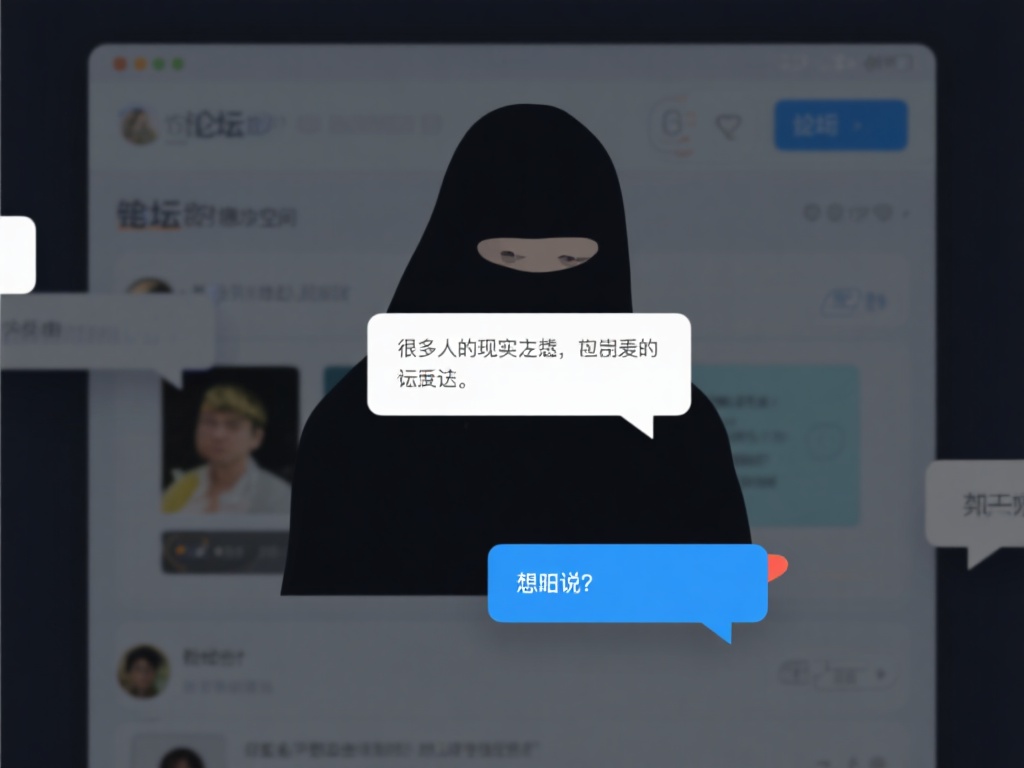 此外，论坛的匿名性也为用户提供了一个相对自由的表达