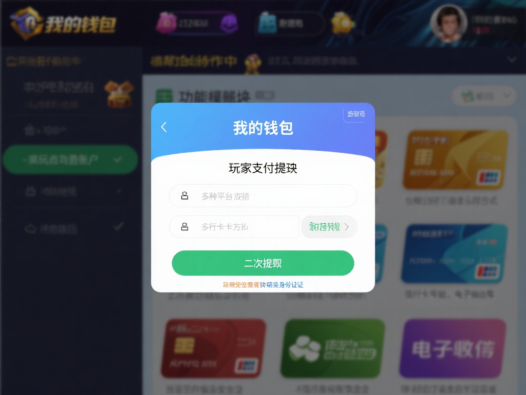 在实际操作中，玩家只需登录账户，进入“我的钱包”或